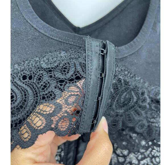 Daisy Fuentes 2 Pack Lace Gray Black Bras Bralette Everyday Comfort NEW Small - Picture 8 of 12